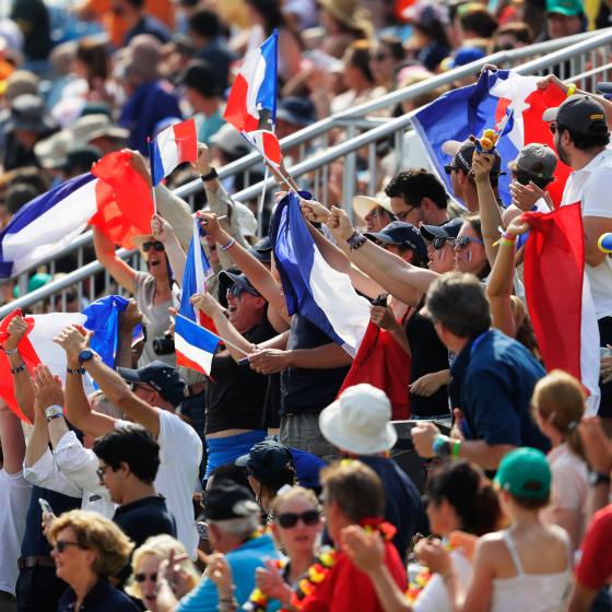 Supporters de l'équipe de France