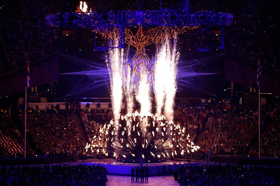 Flamme olympique cérémonie